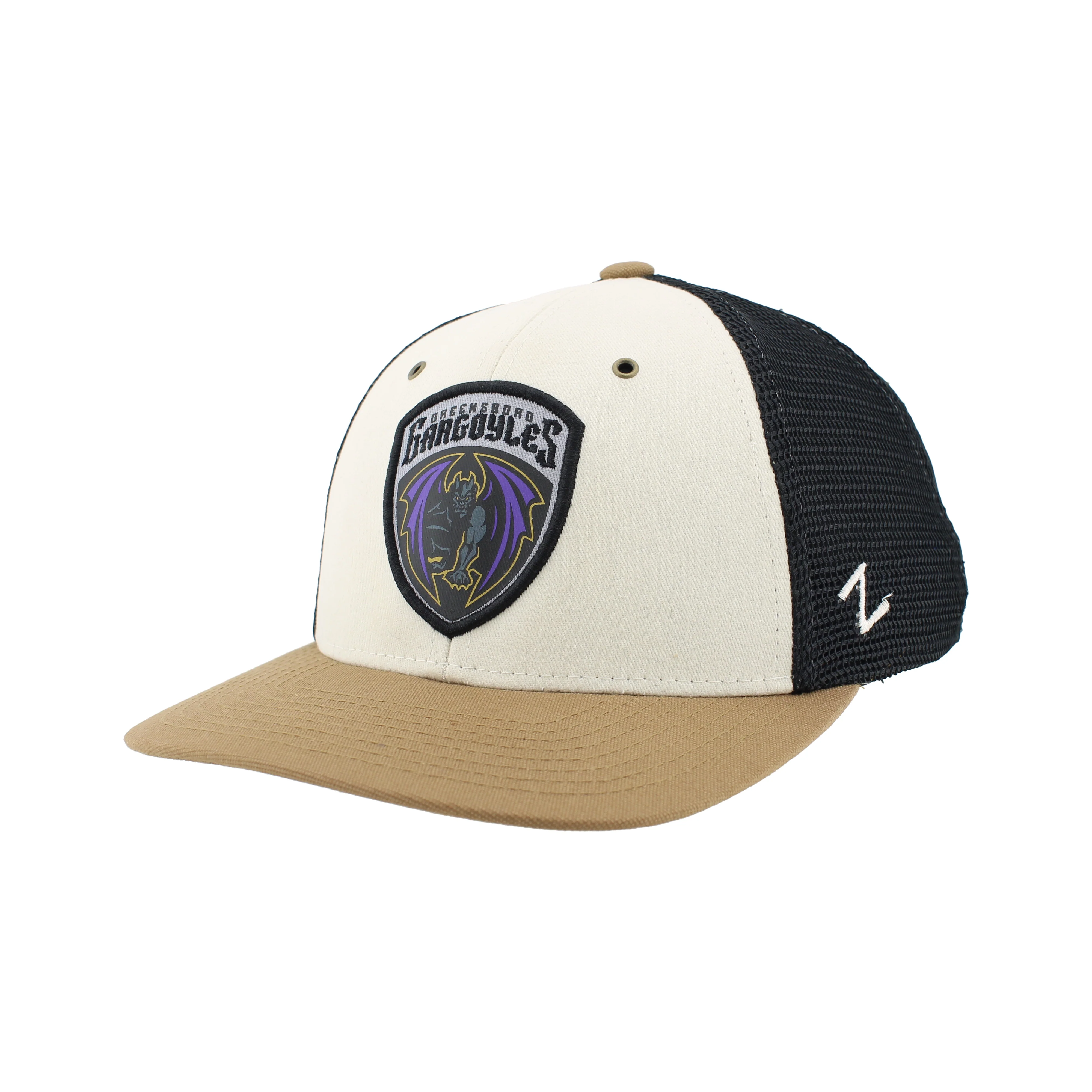 Gargoyles Adapt Ivory/Brown/Blk Hat