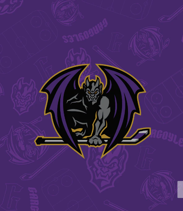 Gargoyles Purple Logo Blanket