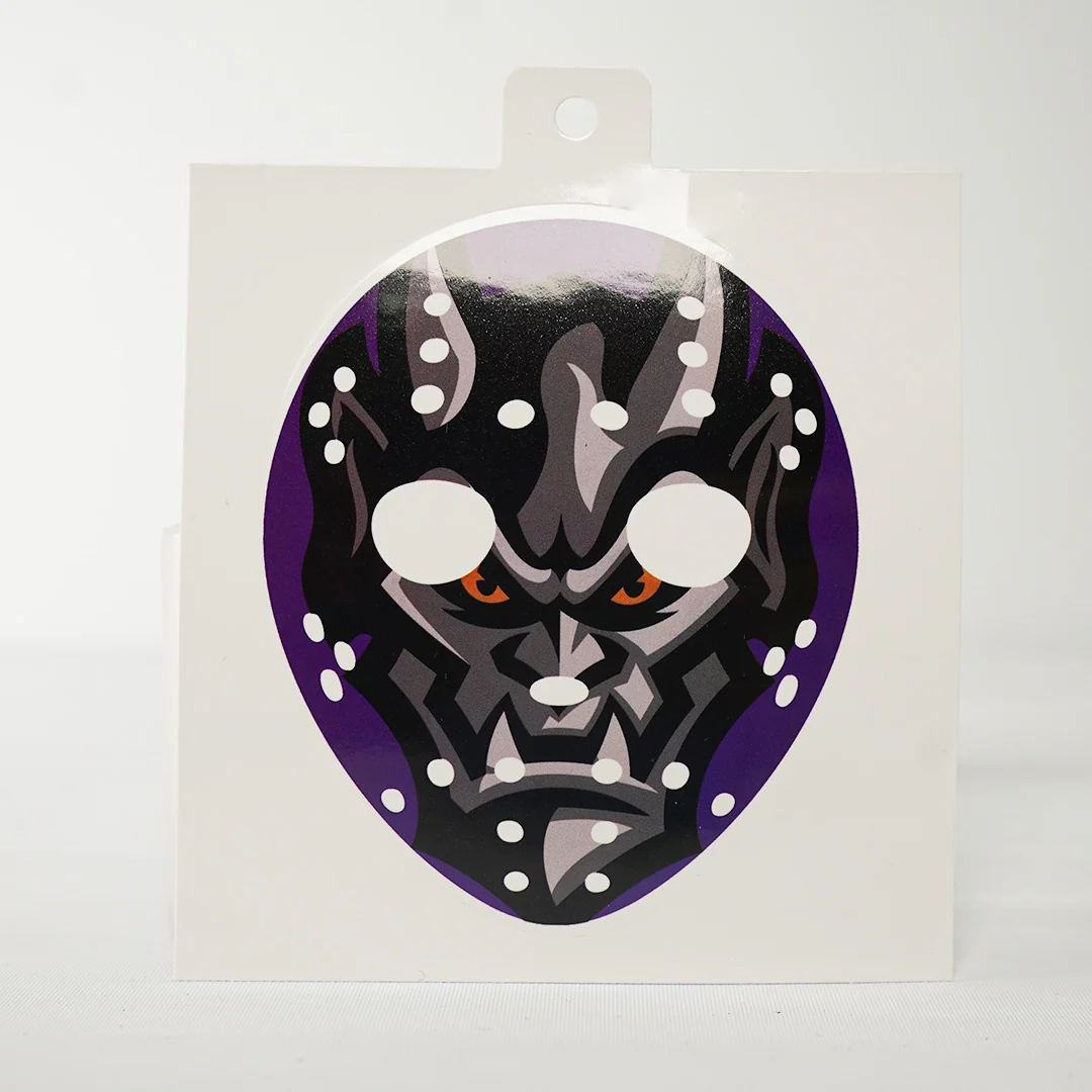 Greensboro Gargoyles Hockey Mask Sticker