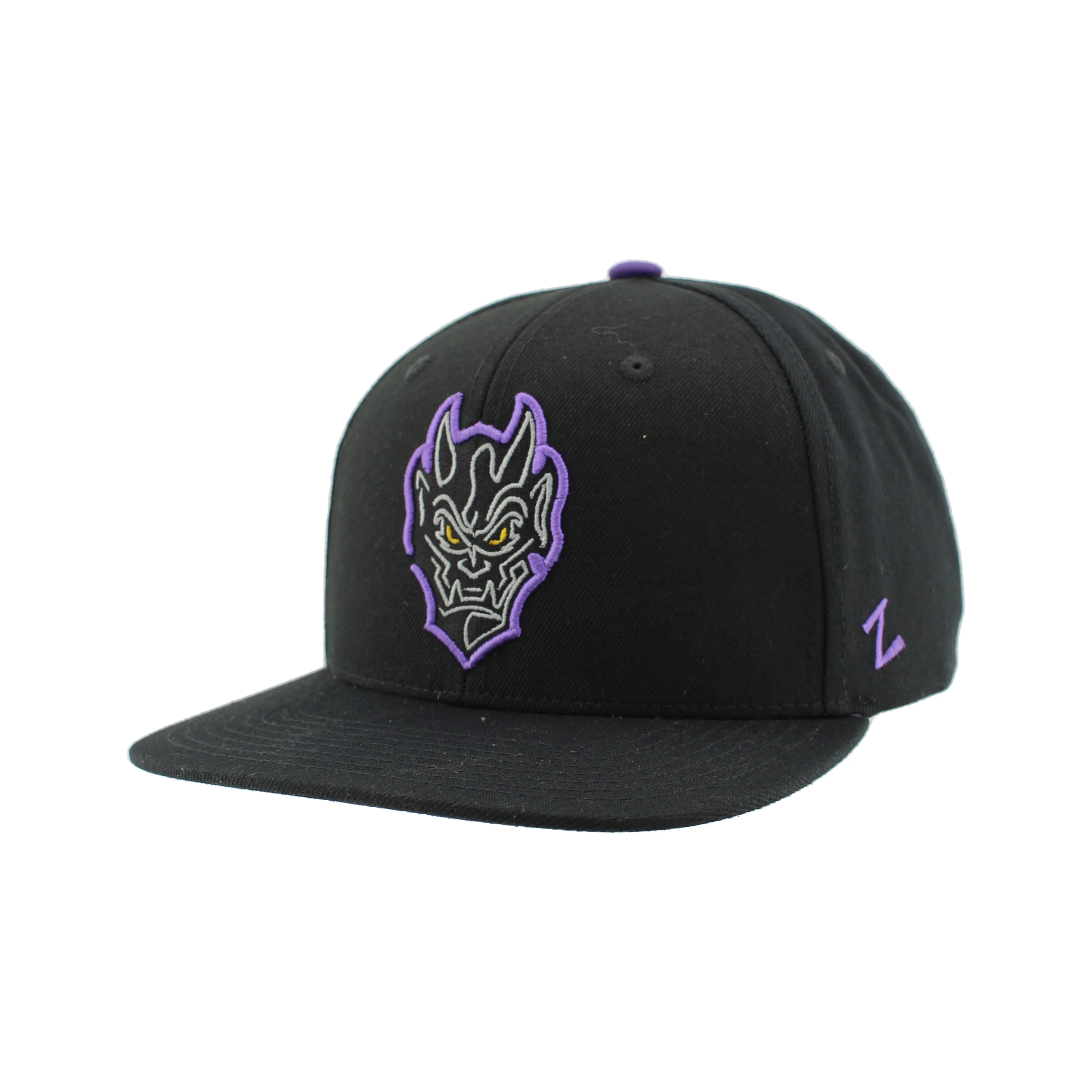 Greensboro Gargoyles Z11 Black Openlate Neon Hat