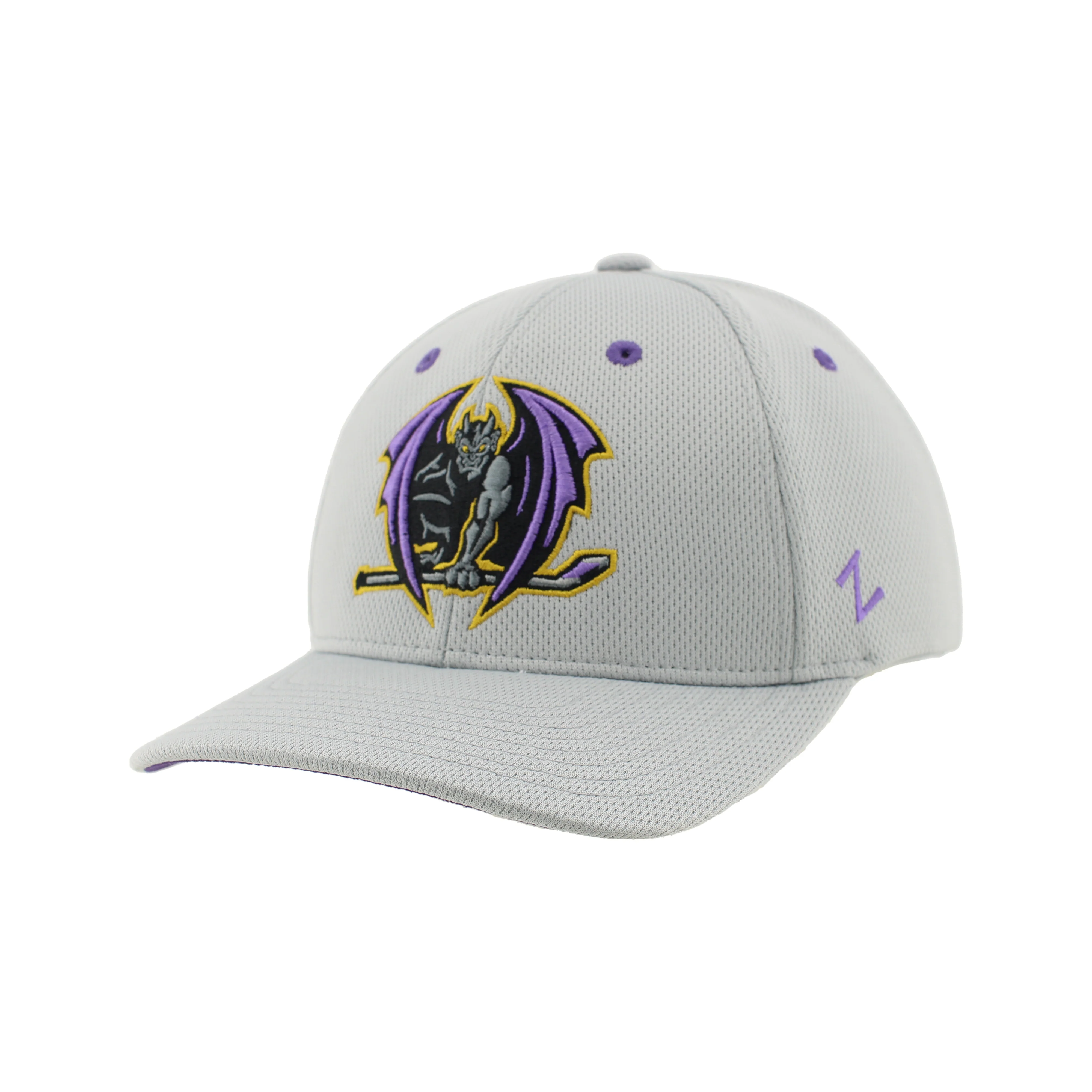 Greensboro Gargoyles Z310 Lt Gray/Purple Mercenary Hat